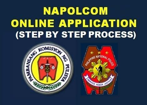 online application for napolcom